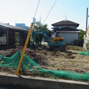 N様邸施工中